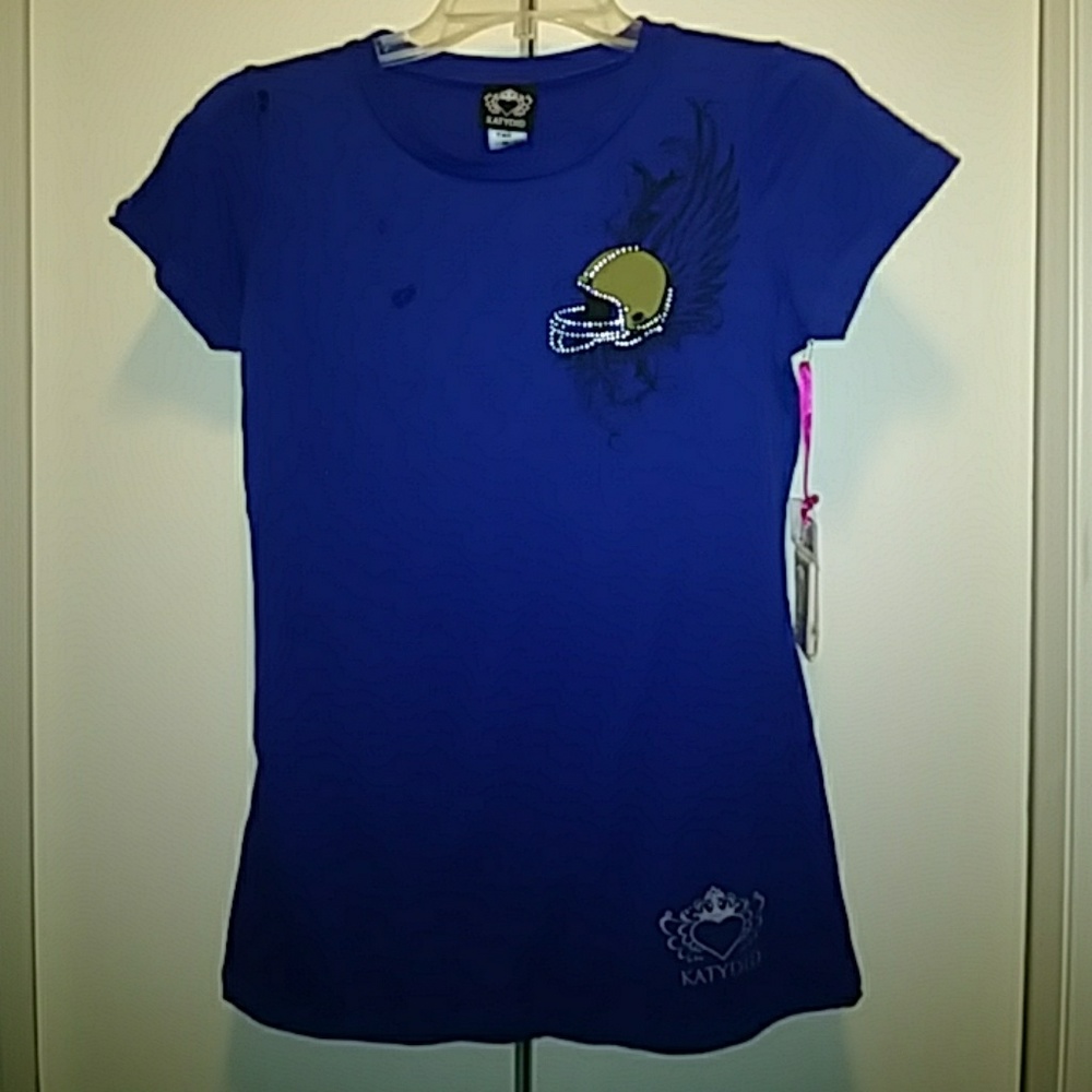 Katydid Stretch Bling Football Shirt